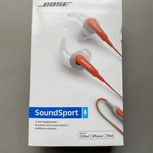 Bose Soundsport in ear earphones (IOS)